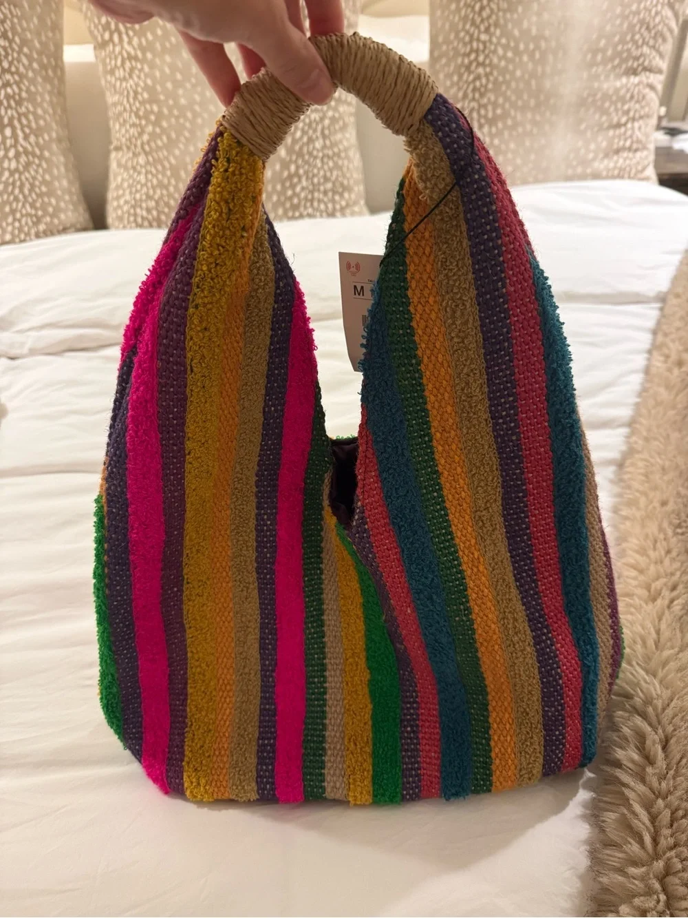 NWT Zara Jute Bag